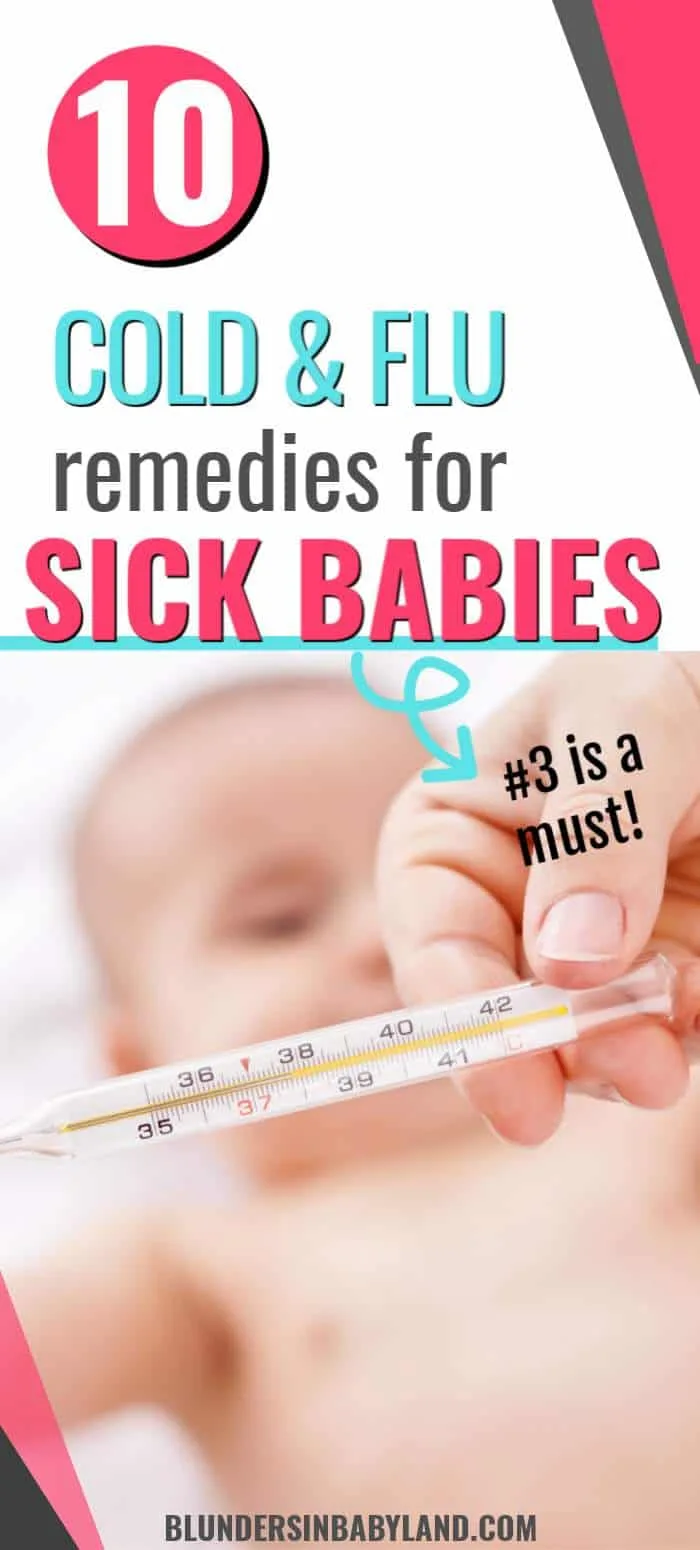 Baby Fever Remedies - Baby Cold and Flu Remedies - Infant Cold Remedies