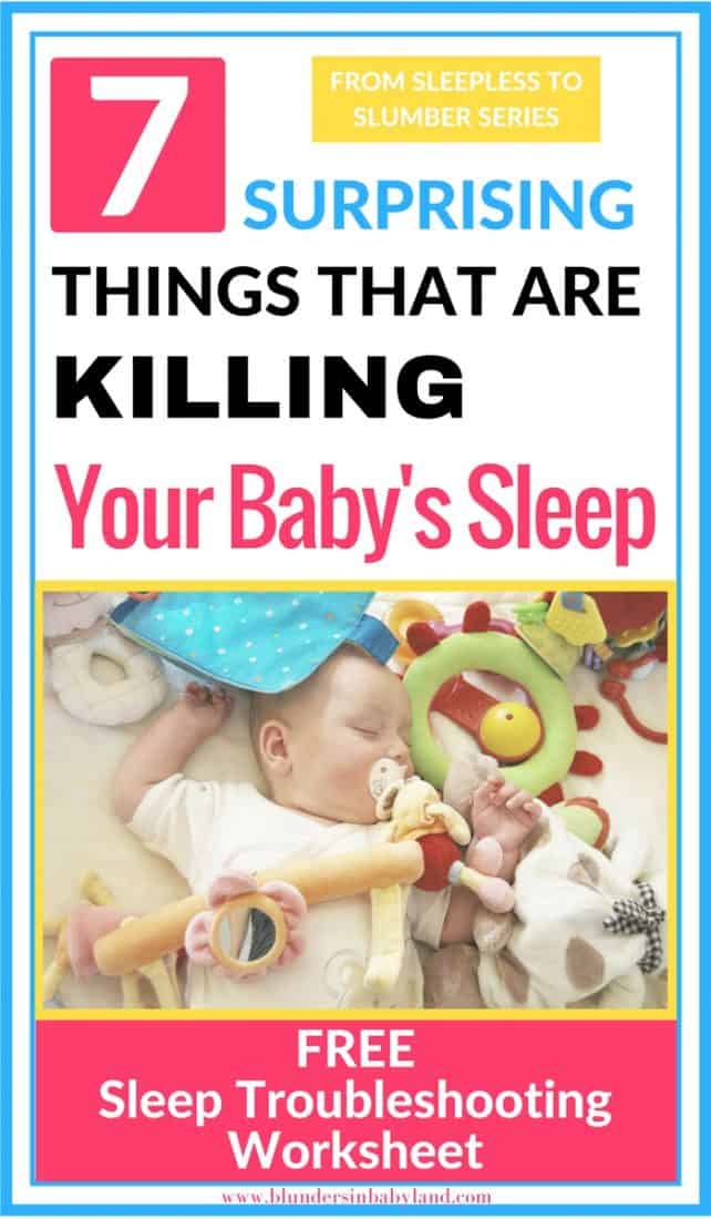 The Real Reason Why Your Baby Won't Sleep Blunders in Babyland
