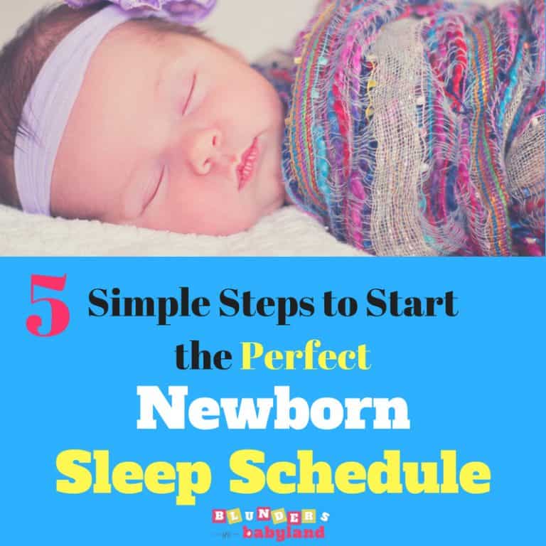 How to Start a Newborn Sleep Schedule