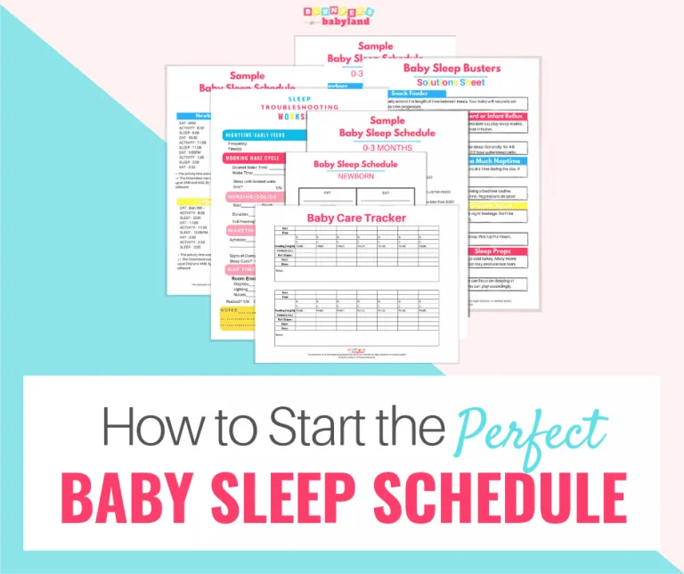 Start Baby Sleep Schedule