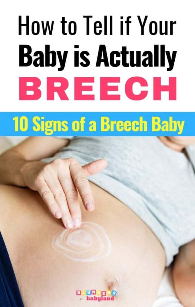 How to Tell if Your Baby is Actually Breech - Signs of a Breech Baby