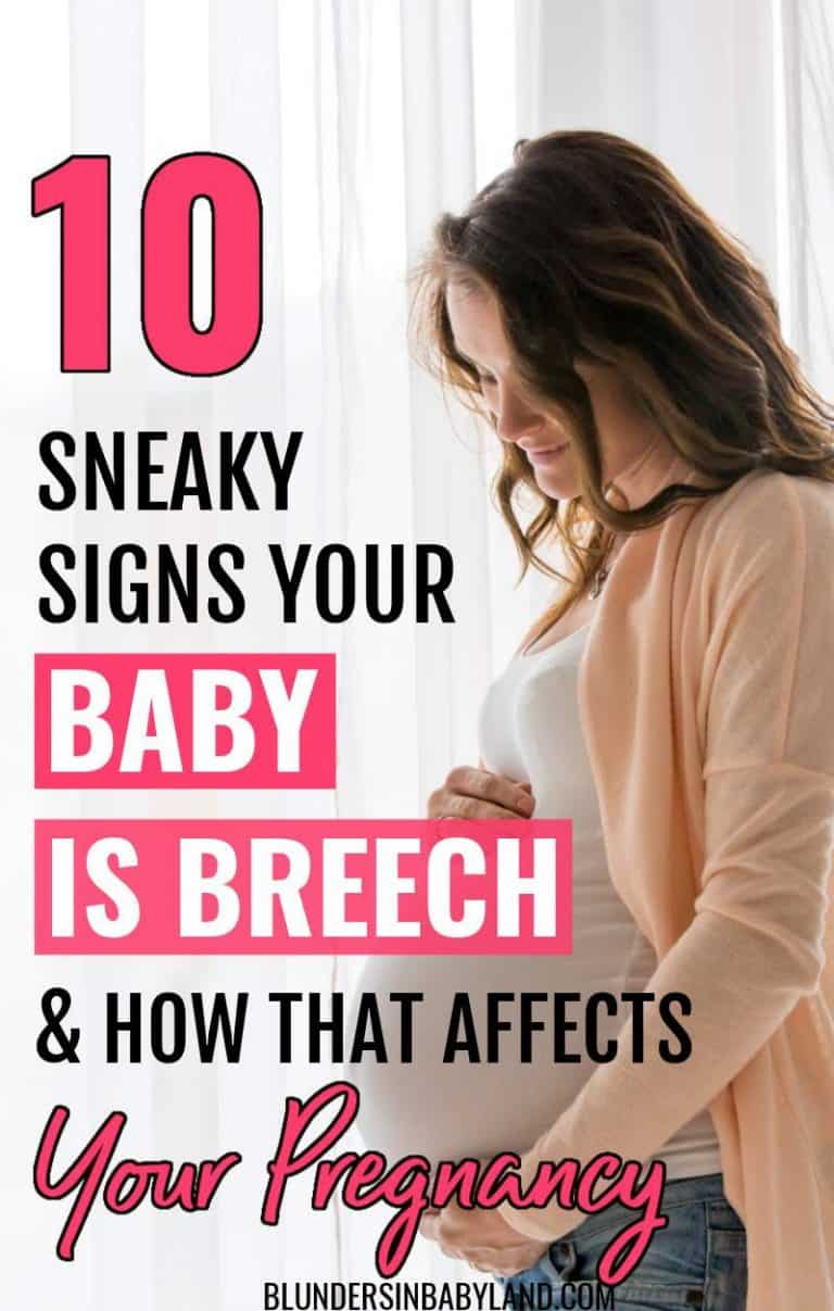 10 Signs of a Breech Baby How to Tell if Your Baby is Breech