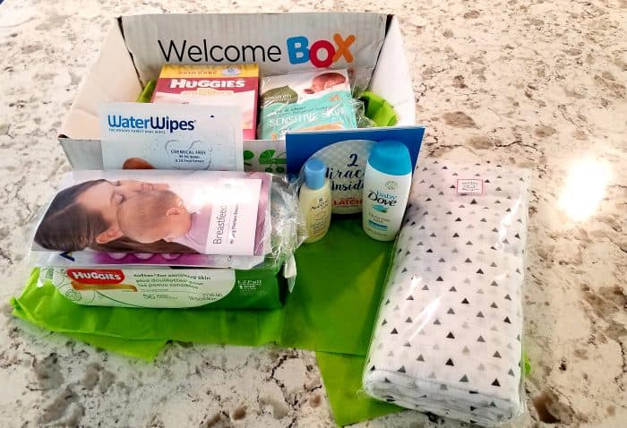Amazon Welcome Box - Pregnancy Freebies