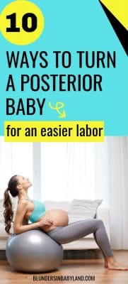 How to Turn a Posterior Baby - Flip a Posterior Baby for Labor