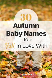 Autumn Baby Names