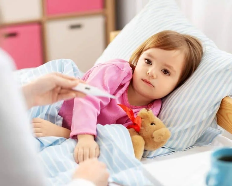 Toddler with the Flu (1)