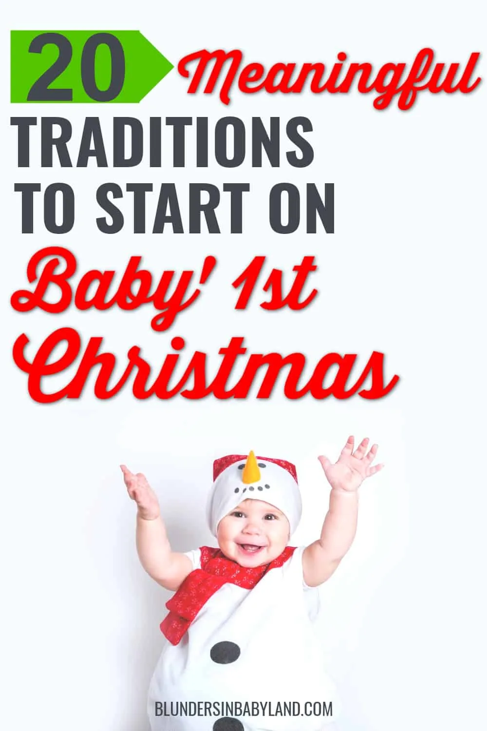 Christmas Traditions for Baby's First Christmas