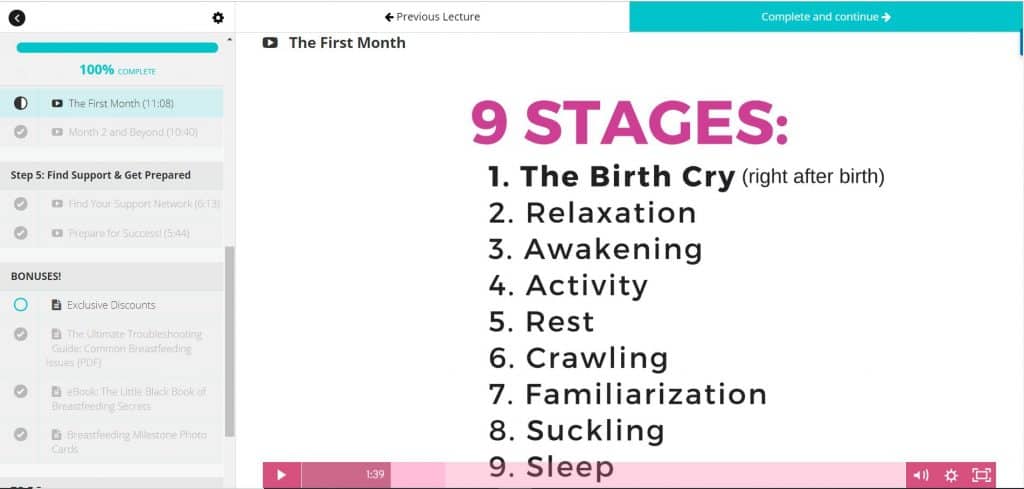 Milkology Ultimate Breastfeeding Class Review