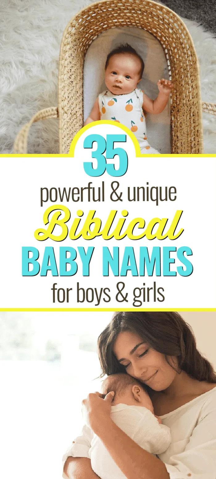 Biblical Baby Names for Boys and Girls - Biblical names
