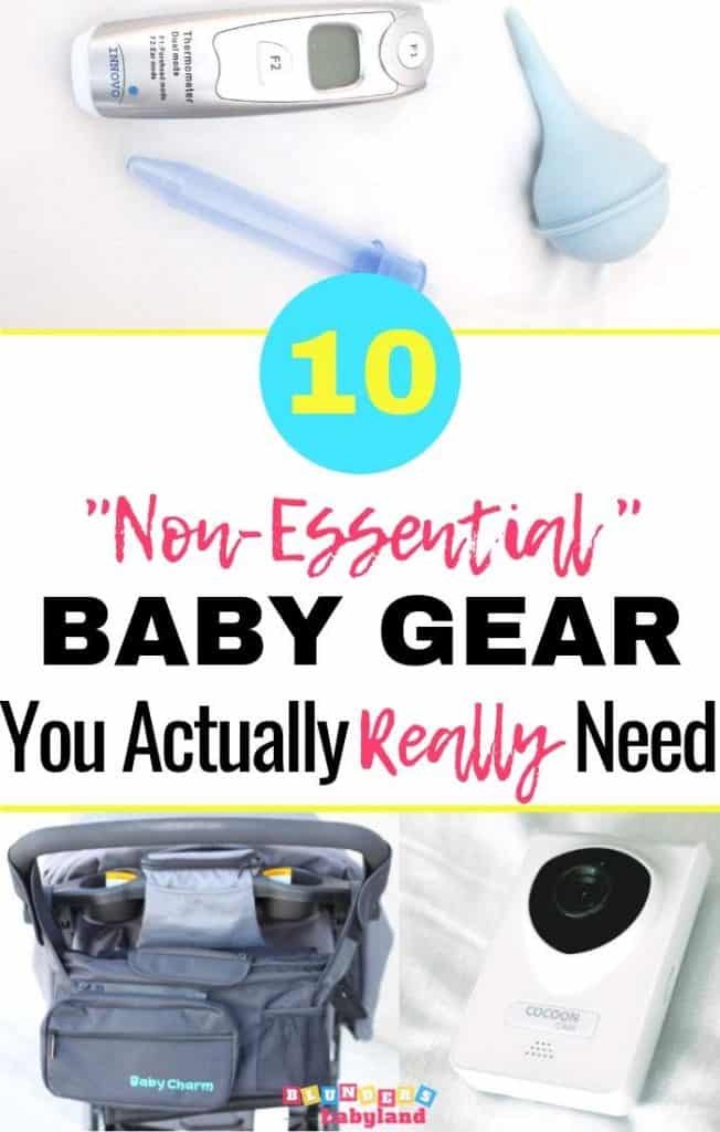 10 Non Essential Baby Items You Actually Really Need - Baby Essentials