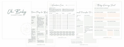 Oh Baby Pregnancy Planner