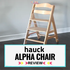 Hauck Alpha Chair Review - Adjustable Wooden High Chair