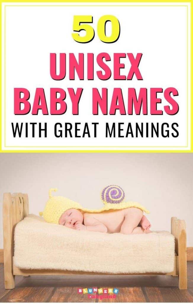 50 Unique & Popular Gender Neutral Baby Names You'll Love ...