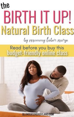 Birth It Up Natural Birth Class