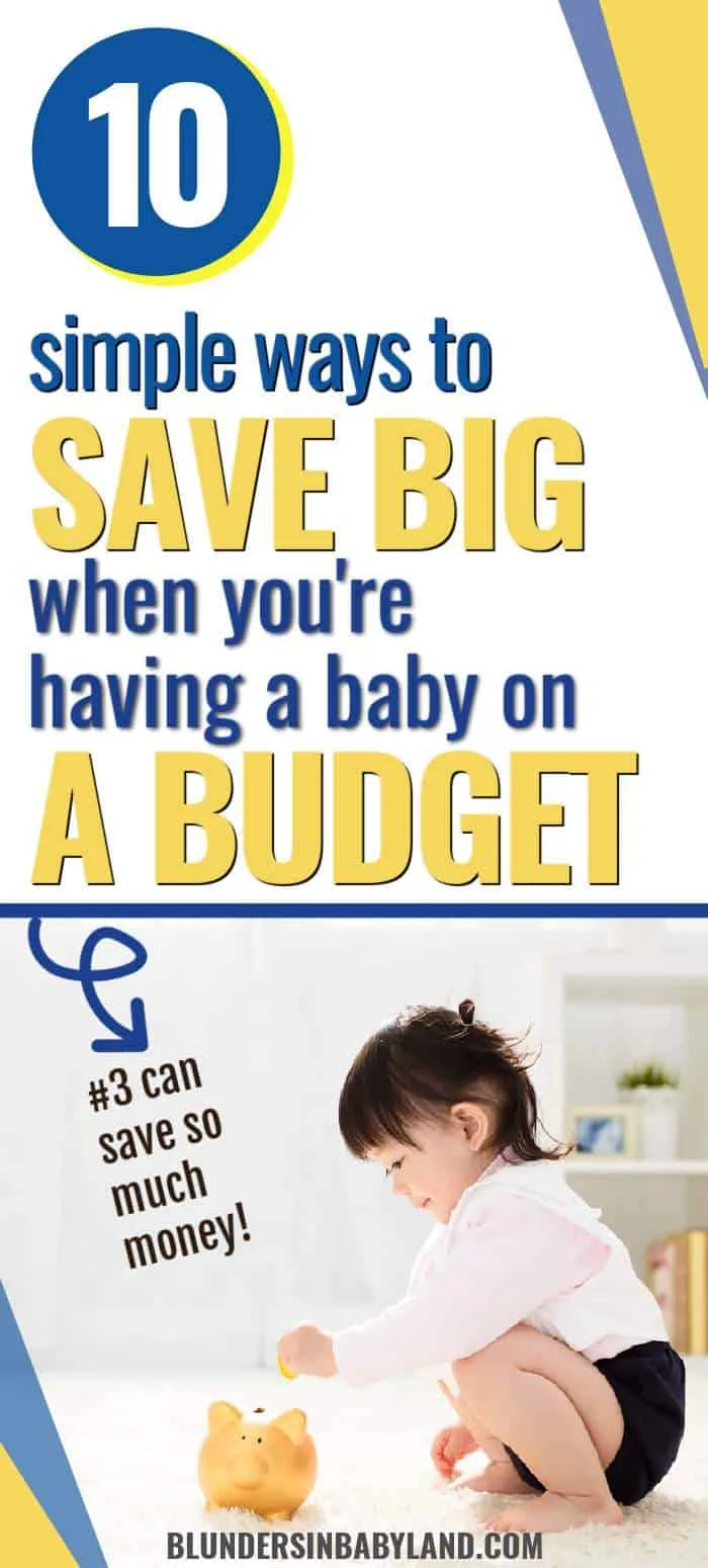 budgeting for baby - save money on baby stuff - baby on a budget (1)