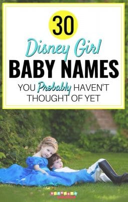 30 Disney Girl Baby Names you probably havent thought of yet