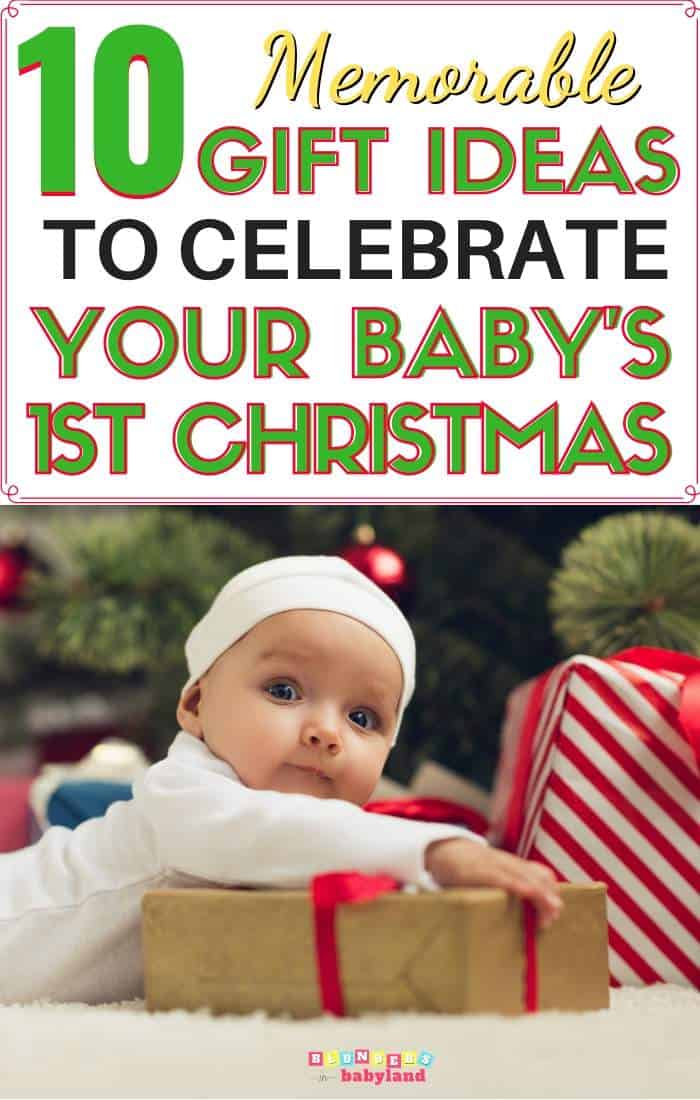 10 Memorable Gifts for Baby's First Christmas - Blunders in Babyland