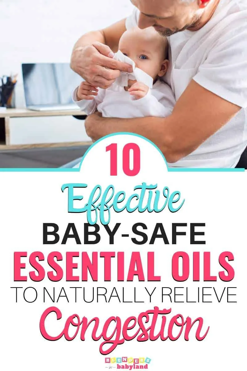 Baby - Safe Essential Oils for Congestions - Baby Essential Oils for Cough and Congestion