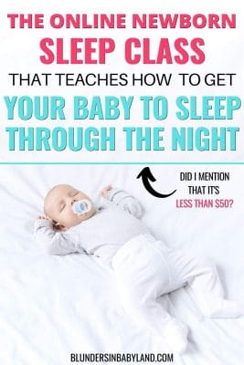 Online Newborn Sleep Class - Baby We re Home Now Let's Sleep