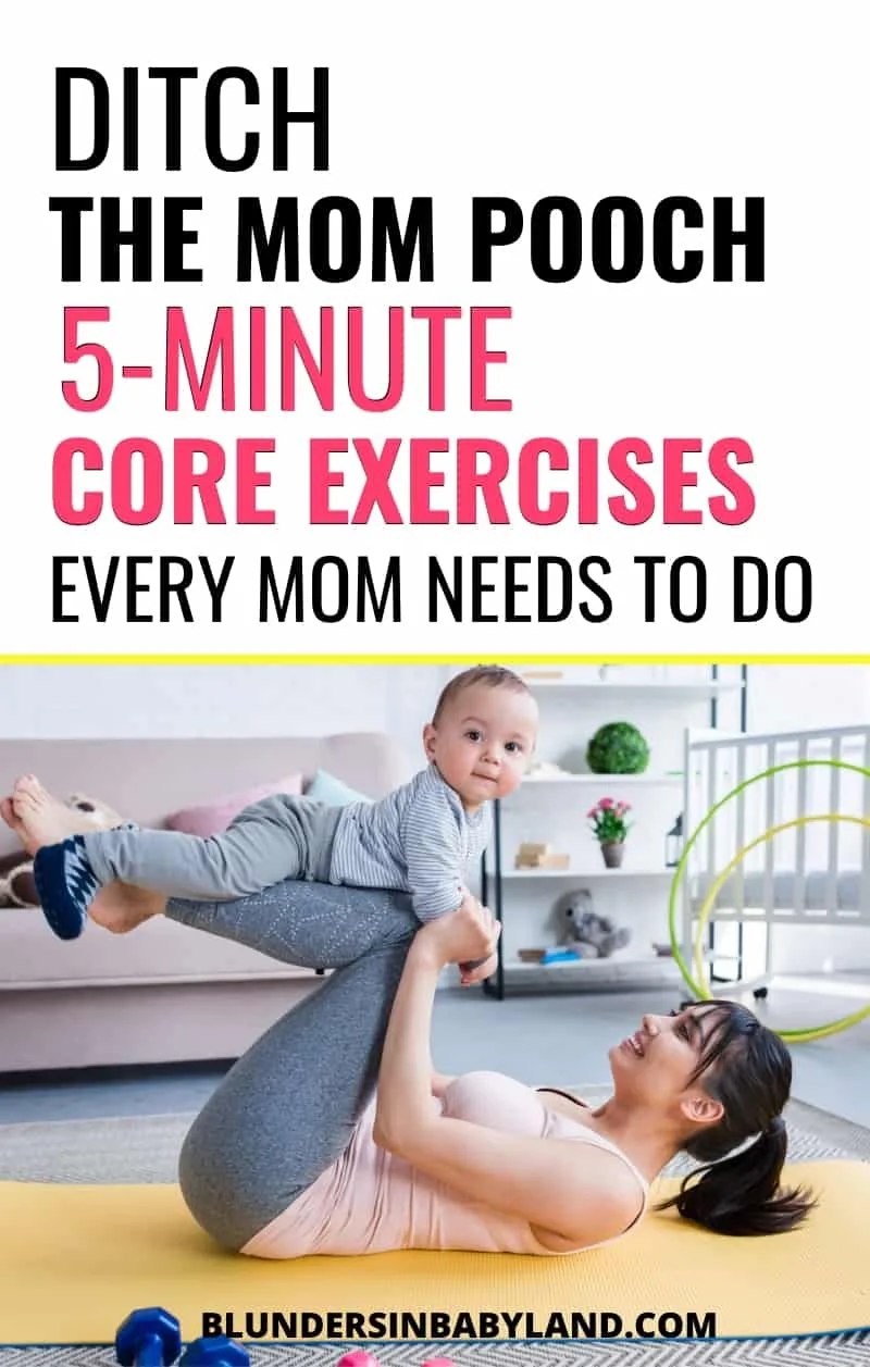 Rebuild Core after Baby - Postnatal Exercises After Pregnancy - Get Rid of Mommy Tummy