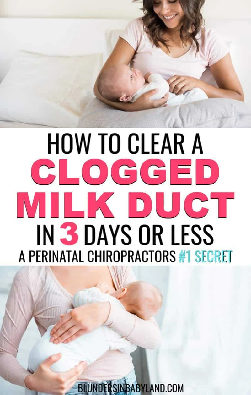 How to Clear a Clogged Milk Duct in 3 Days or Less - Clogged Milk Duct Remedies