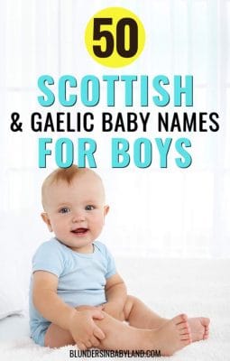 Scottish and Gaelic Baby Names for Boys