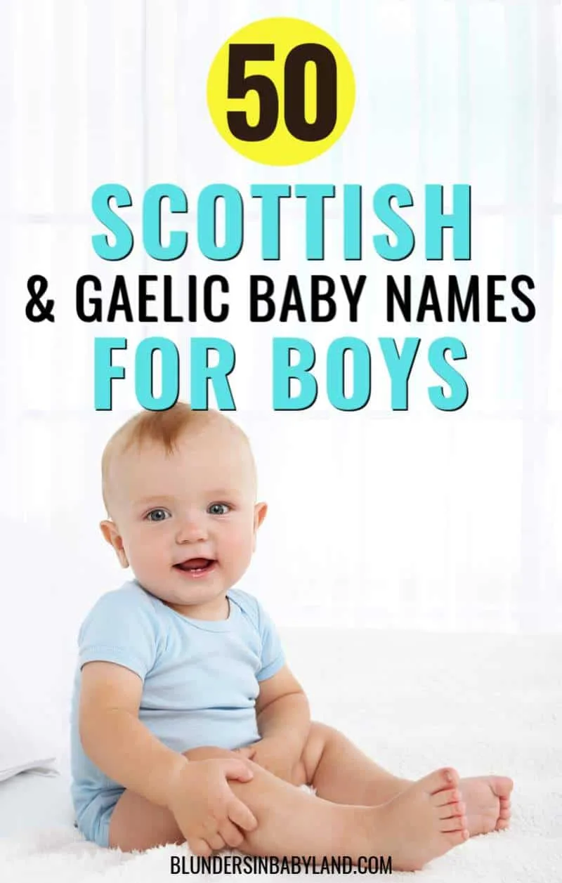 Scottish and Gaelic Baby Names for Boys