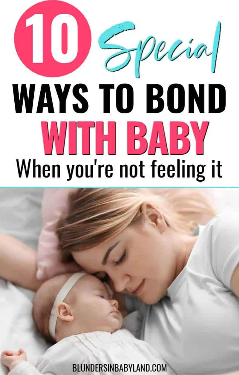 How to Bond with Baby