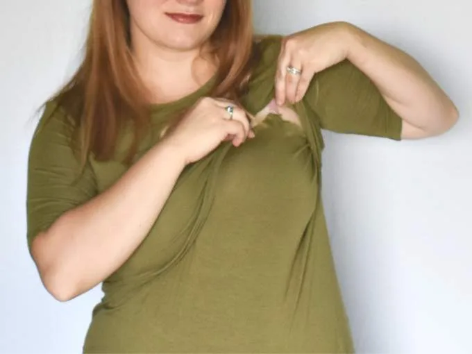 Undercover Mama Review - Nursing Top