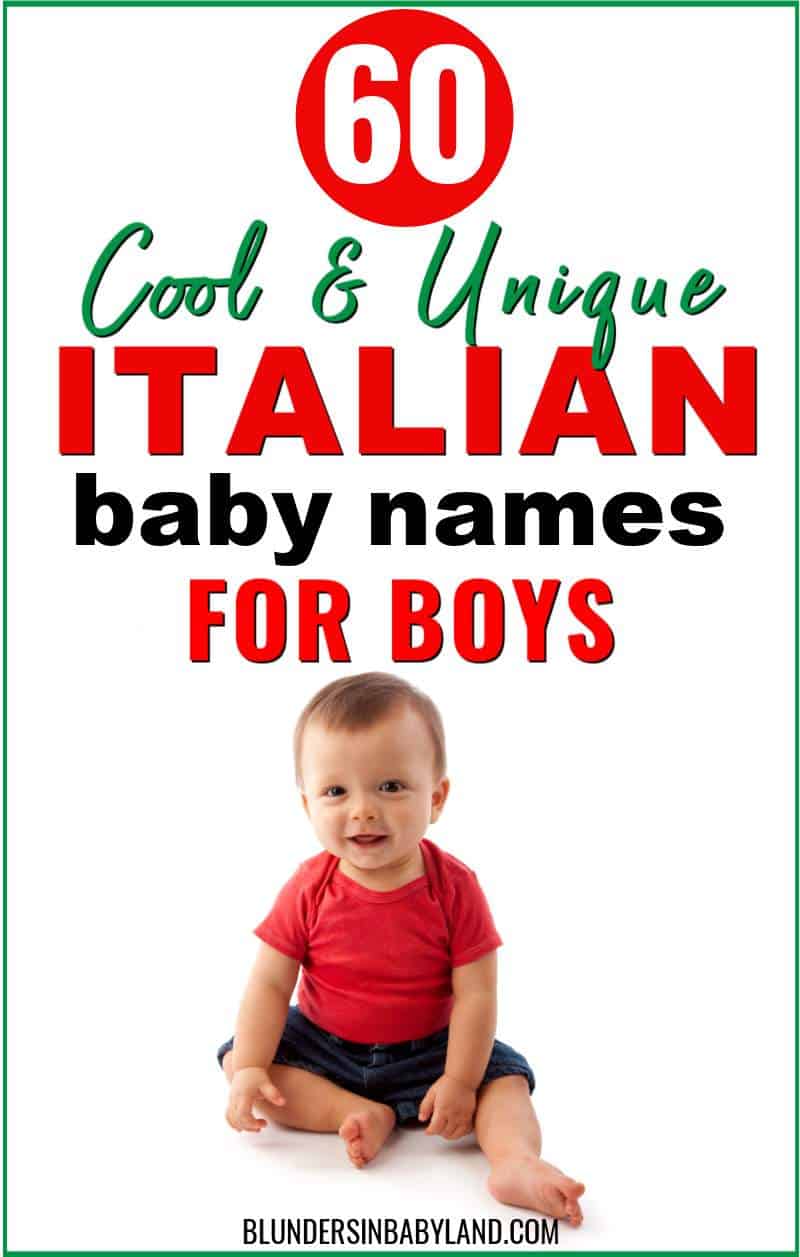 Cool And Unique Italian Boy Names Baby Names 