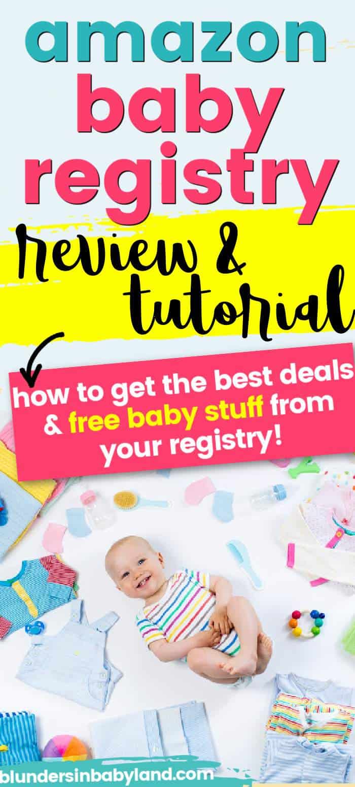 amazon free baby registry gifts