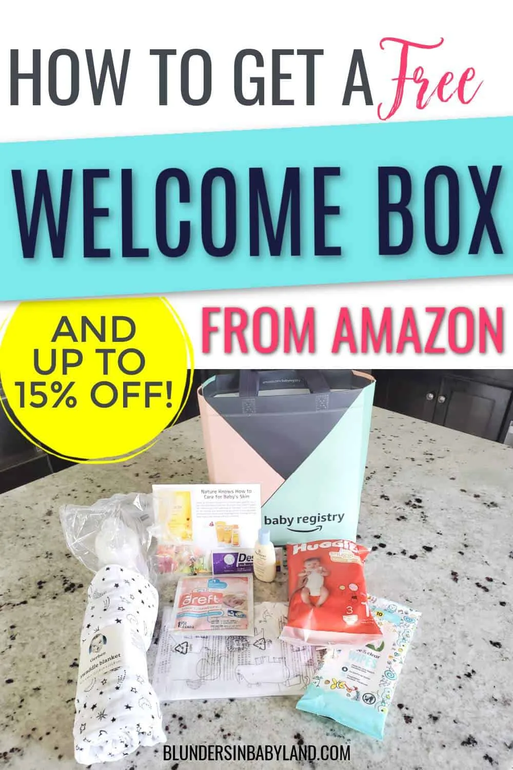 How to Get a Free Welcome Box from Amazon - Amazon Baby Registry Free Gift
