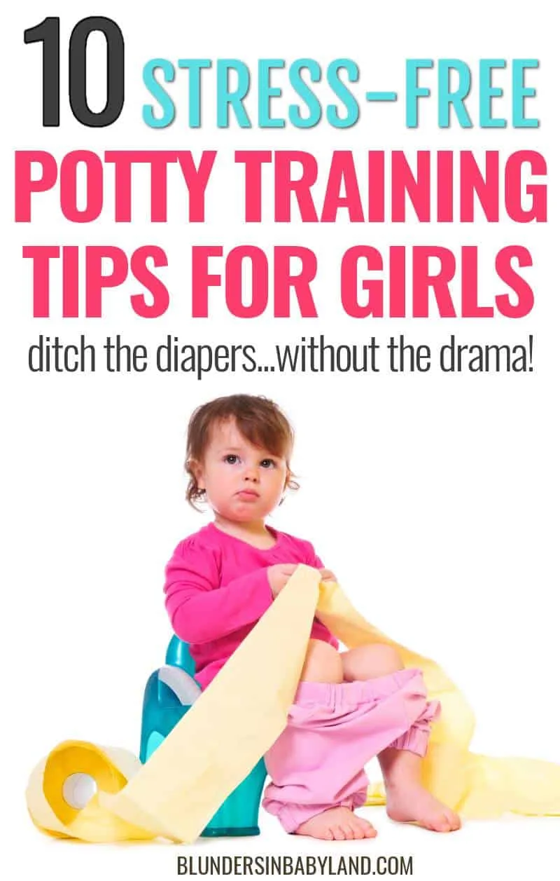 Potty Training Tips for Girls - How to Potty Train Girls