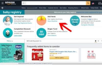 How to Create a Baby Registry on Amazon -add items (1)