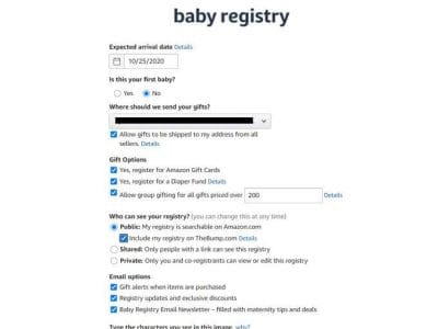 How to Create a Baby Registry on Amazon -details (1)