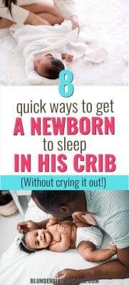 Baby only sleeps when held- How to get baby to sleep in his crib