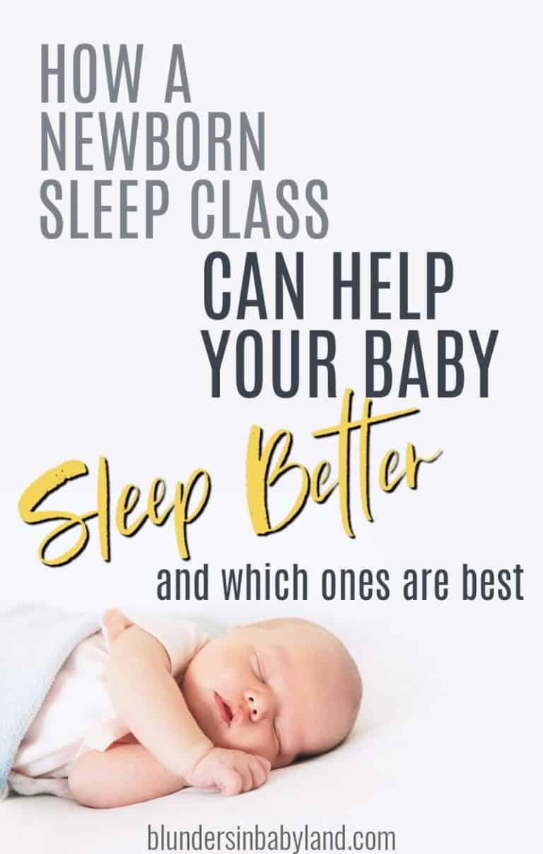 The Best Newborn Sleep Classes of 2021 Blunders in Babyland