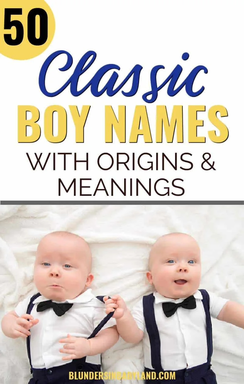Classic Boy Names - Classical Baby Names for Boys