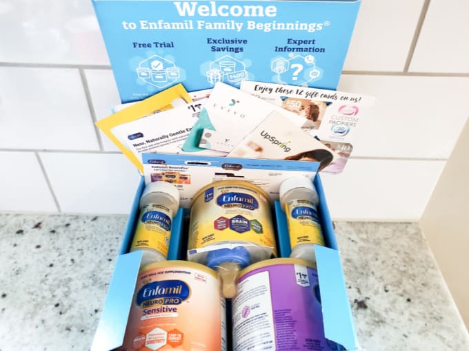 never received enfamil samples