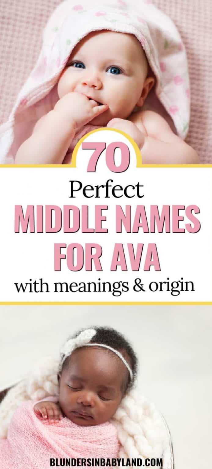 70 Best Middle Names for Ava with Meanings