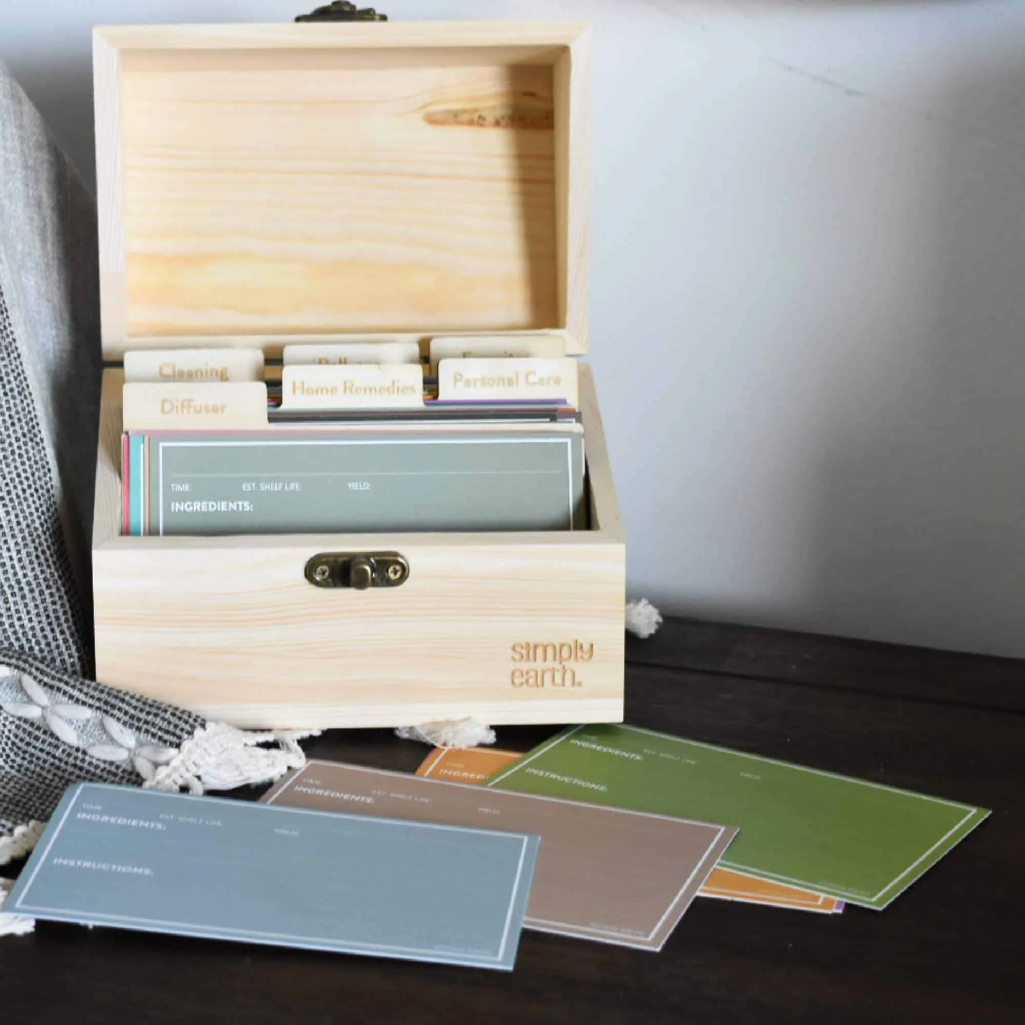 Simply Earth Recipe Storage Box Review