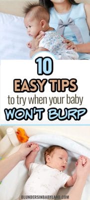 Baby Burping Tips - Baby is Hard to Burp (1)