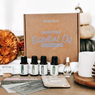 Simply Earth October 2021 Box Review - Essential Oils