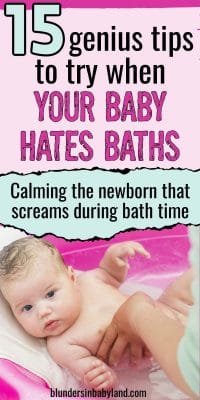 Baby Hates Bath - Baby Bathing Tips (1)