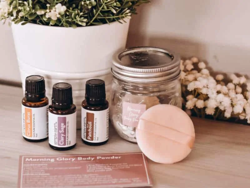 Simply Earth January Recipe Box Morning Glory Body Powder (1)