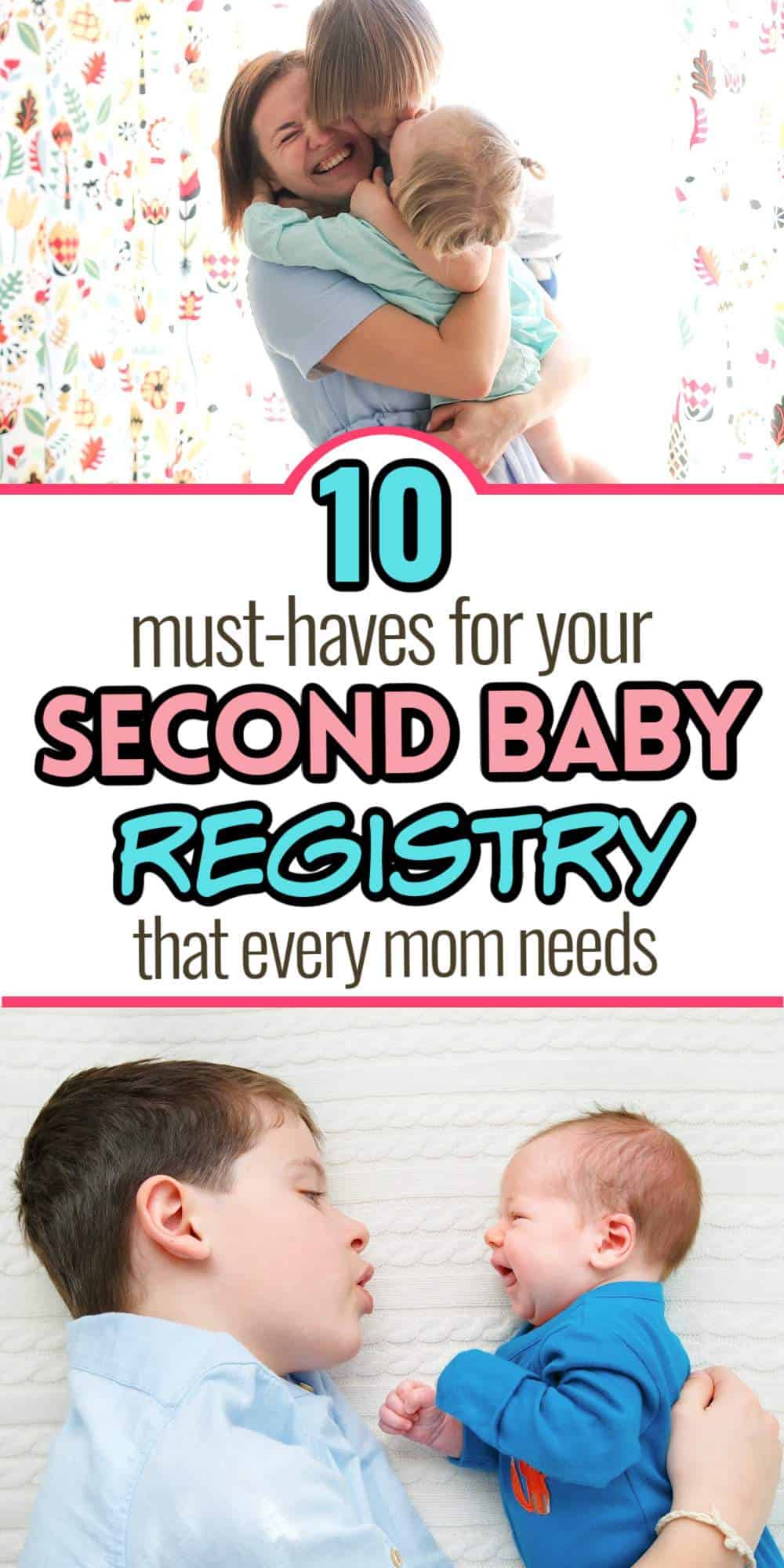 Second Baby Registry: The Important Items You Shouldn't Forget