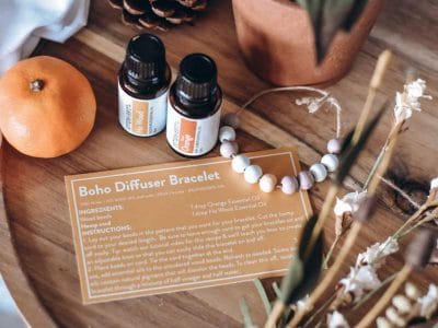 Simply Earth June 2022 Box Review Boho Diffuser Bracelet