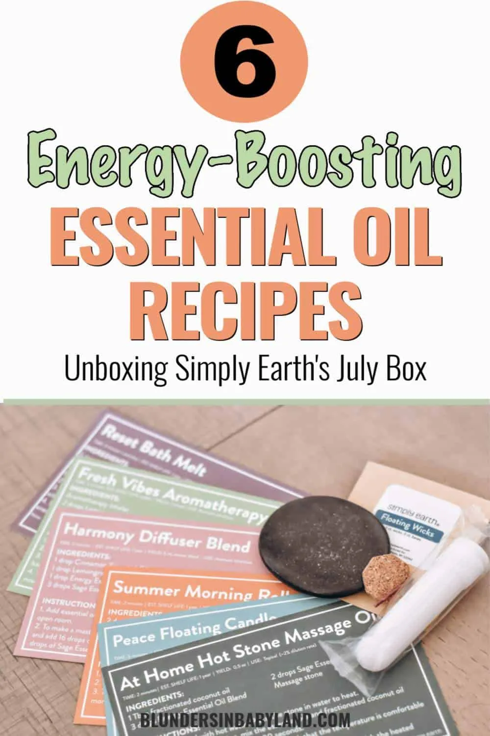 Energy Boosting Essential Oil Recipes - Simply Earth July Box (1)