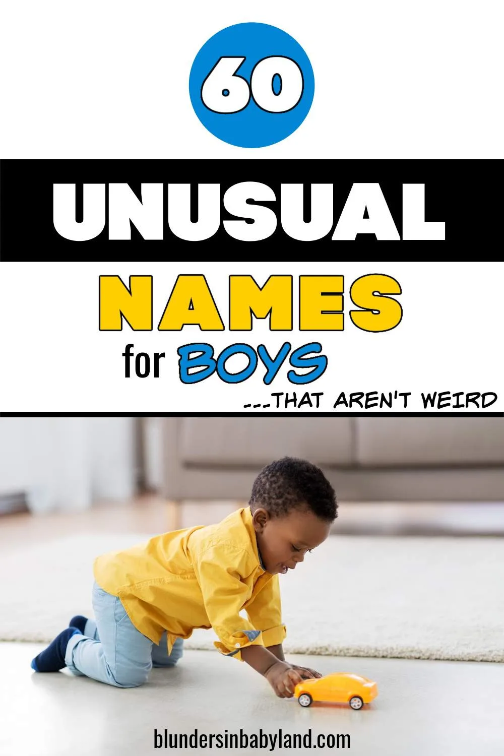 Cute Unusual Names for Boys that Arent Weird (1)