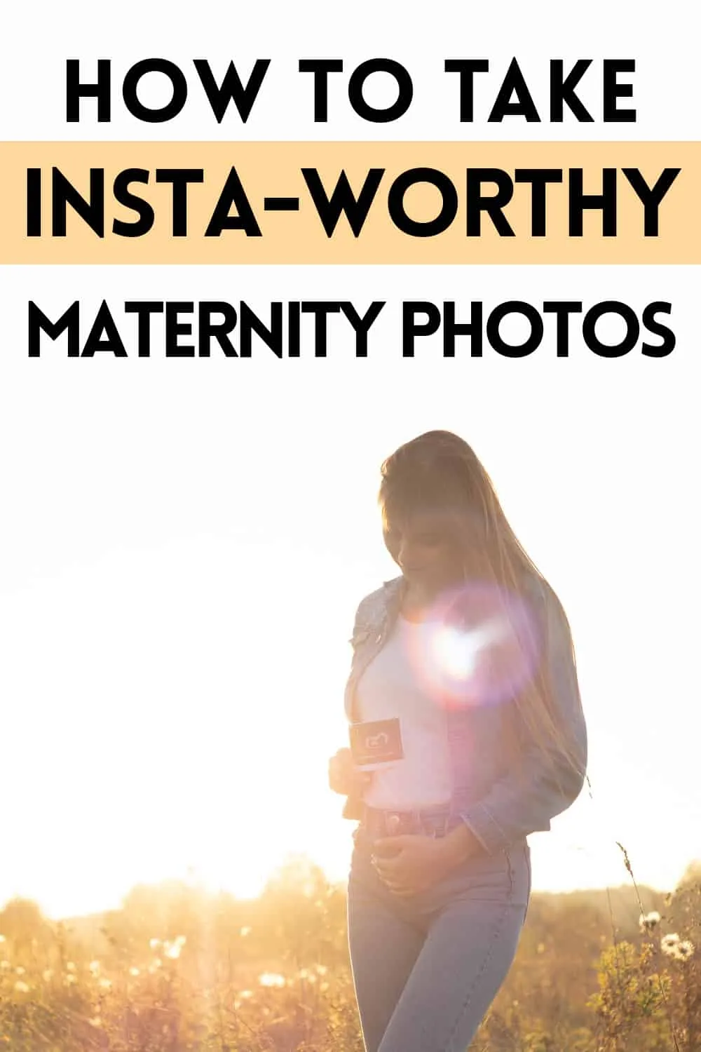 DIY Maternity Photoshoot